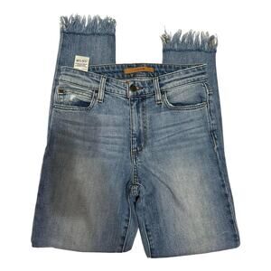 JOE'S Jeans The Charlie‎ High Rise Crop Skinny Jeans Blue Light Wash W 25